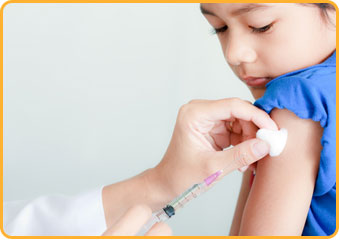 予防接種で免疫をつける