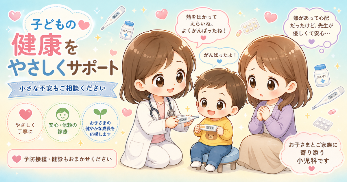 子供の発熱は何度から受診すべき？お子様の症状から判断する目安