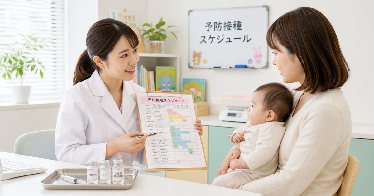 同時接種は負担？予防接種の誤解を小児科医が医学的根拠で解説